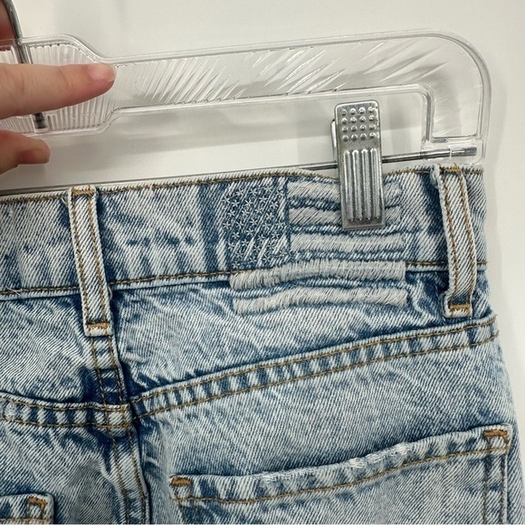 Revice Denim Iconic Printed Ripped Boyfriend Jeans Size 24 90s Straight - Picture 4 of 7